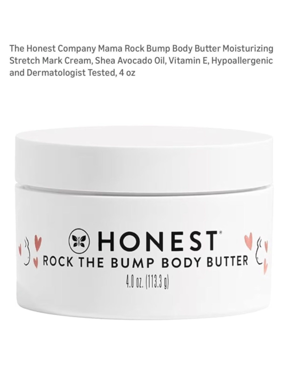 Honest ROCK THE BUMP 4Oz
